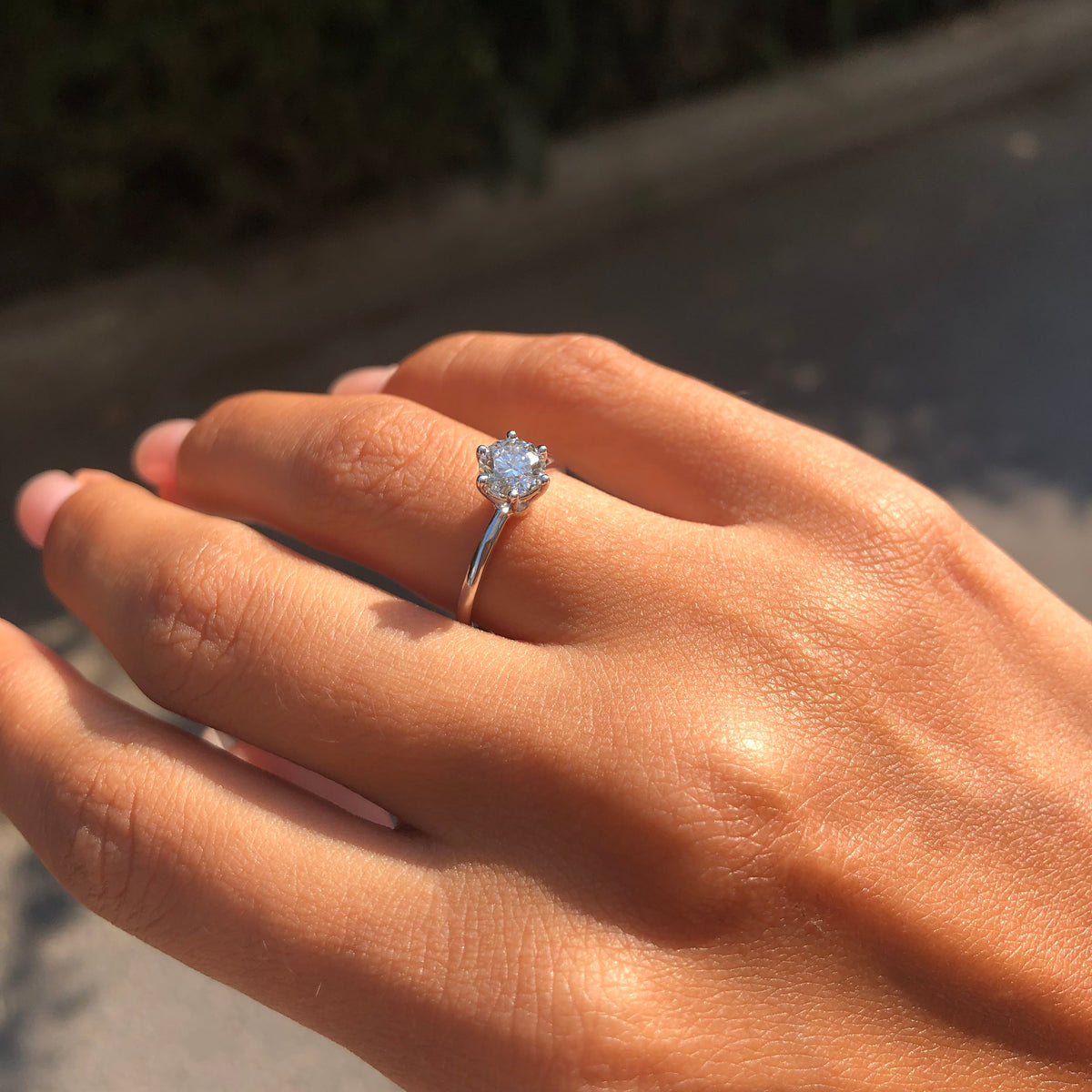Classic Solitaire Engagement Ring - Politia Jewelry
