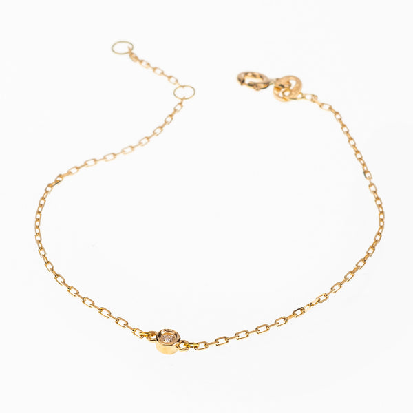 Diamond Bezel Bracelet - Politia Jewelry