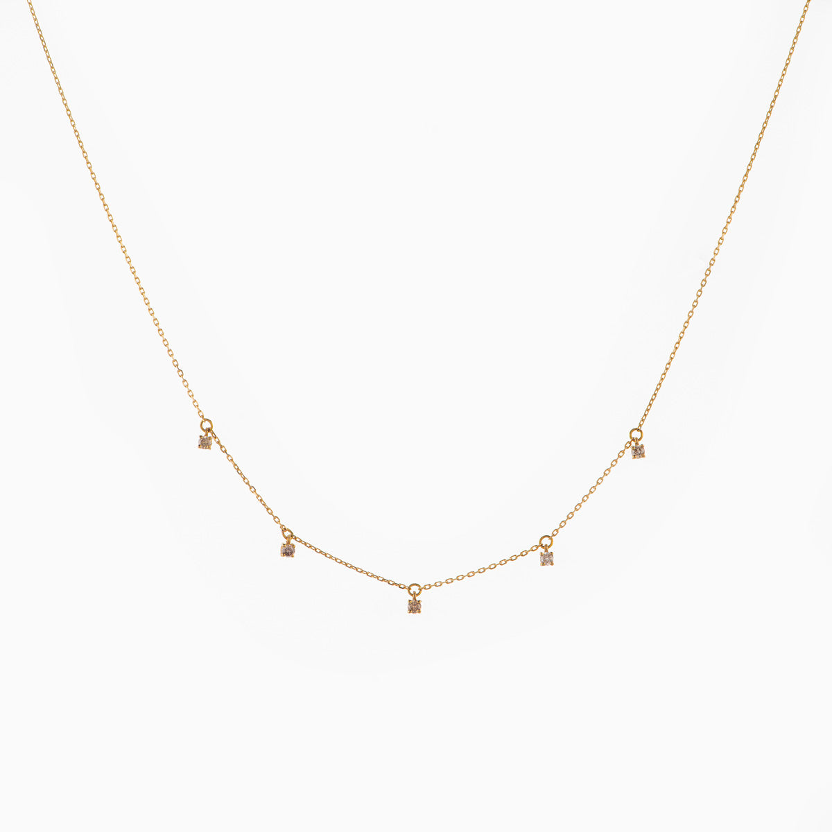 Shaker Diamond Choker