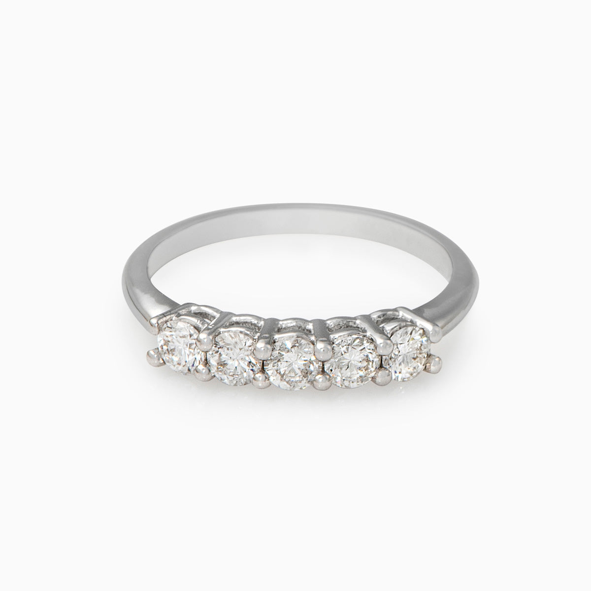 Classic 5-Stone Eternity Band