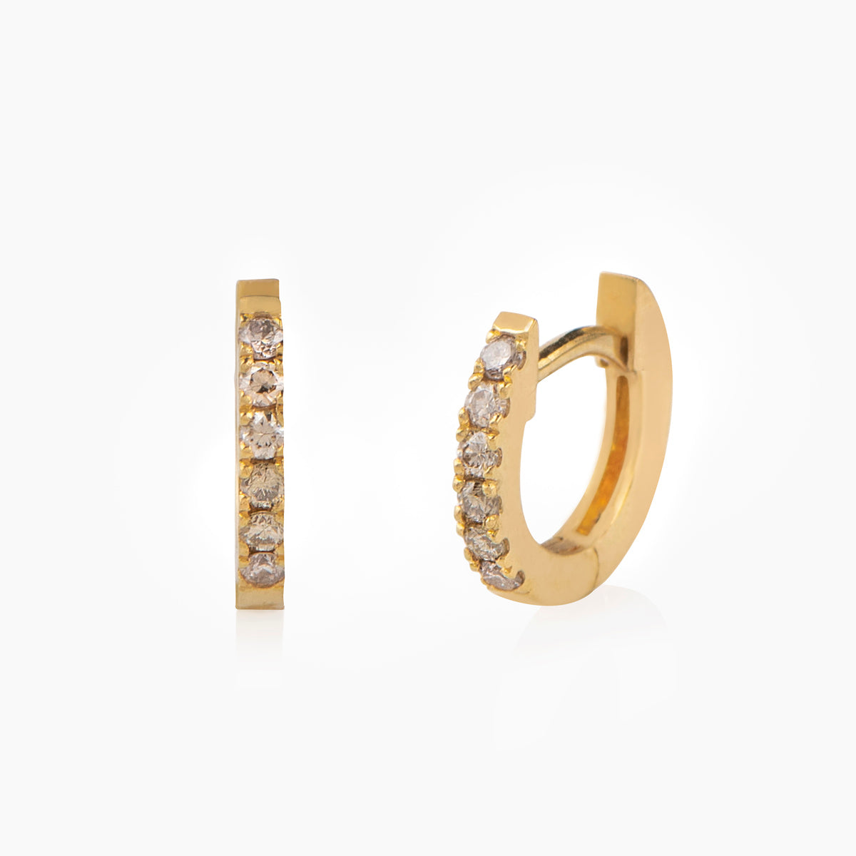 Tiny Huggies with Diamonds