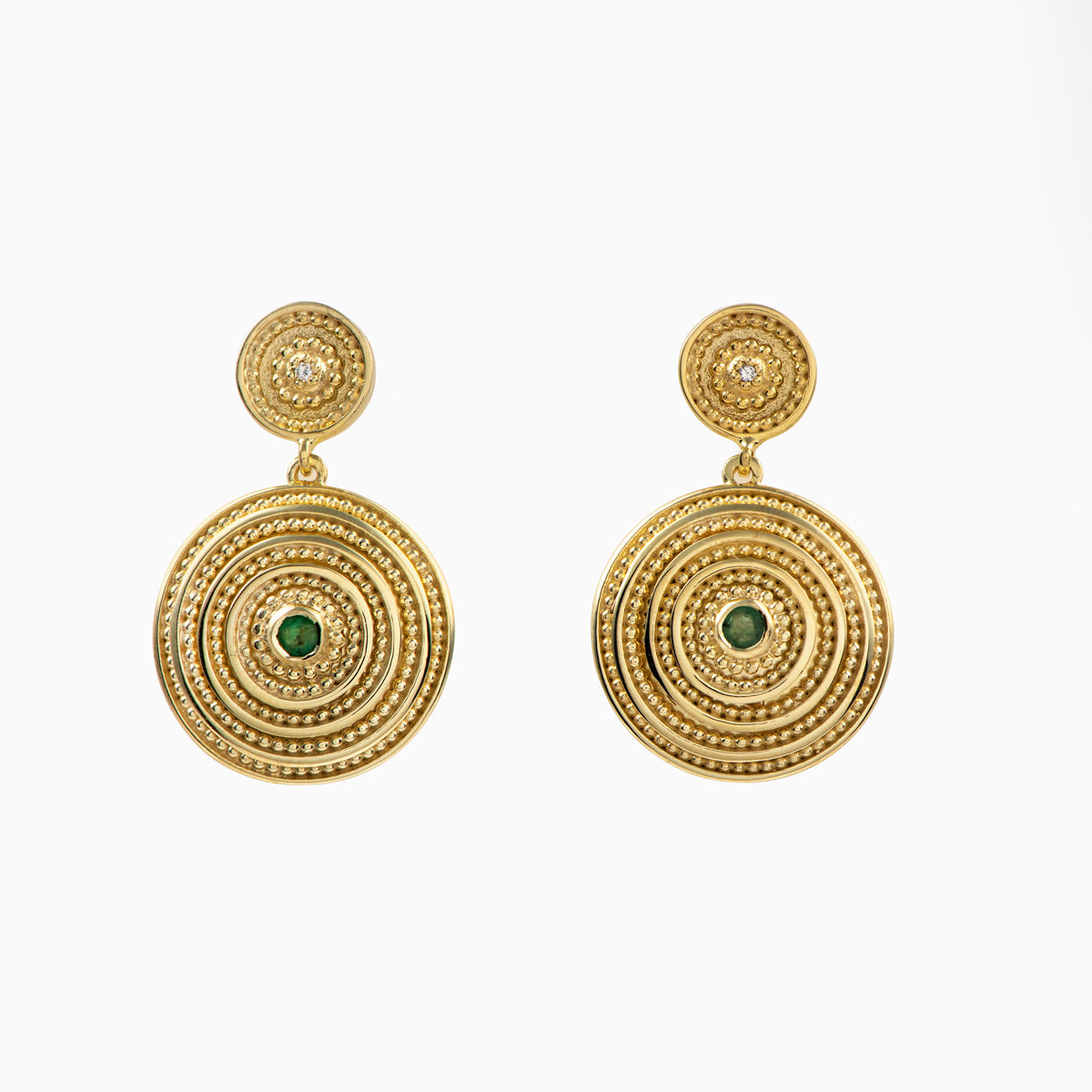 The 'Empress'' Byzantine Earrings