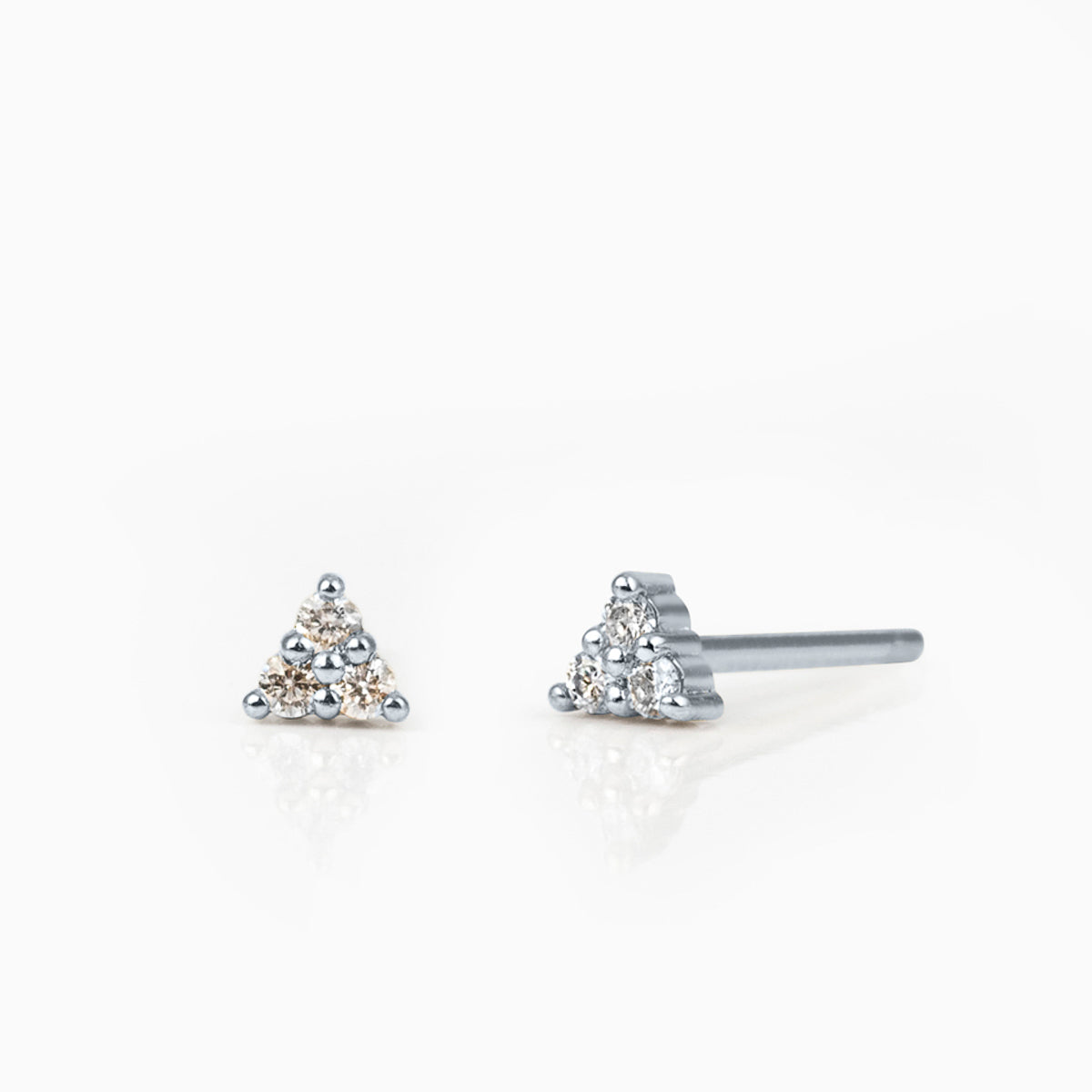 Mini Trio Diamond Studs